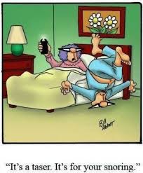 Snoring Cartoon