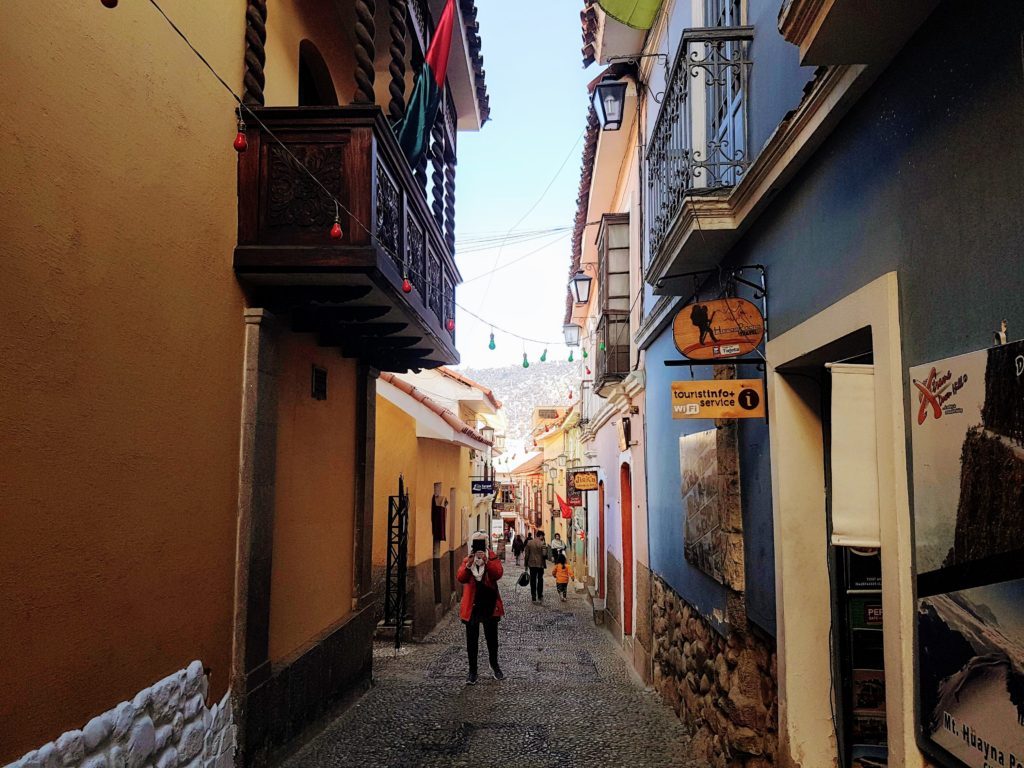 narrow cobbled street