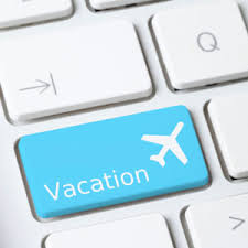 vacation keyboard key